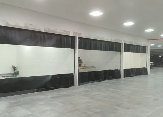 Cortinas para Cabines de Pintura
